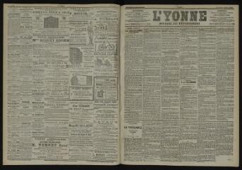 3 vues - L\'Yonne, journal du département, n° 32, vendredi 7 février 1902 (ouvre la visionneuse)