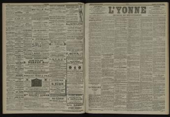 3 vues - L\'Yonne, journal du département, n° 37, vendredi 14 février 1902 (ouvre la visionneuse)