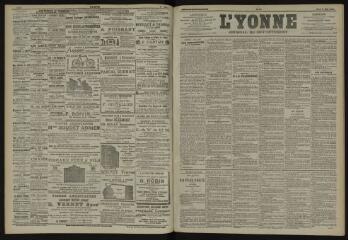 3 vues - L\'Yonne, journal du département, n° 52, mardi 4 mars 1902 (ouvre la visionneuse)