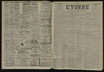 3 vues - L\'Yonne, journal du département, n° 67, samedi 22 mars 1902 (ouvre la visionneuse)