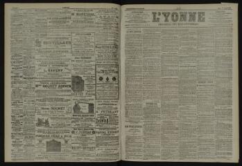 3 vues - L\'Yonne, journal du département, n° 87, jeudi 17 avril 1902 (ouvre la visionneuse)