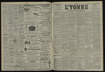 3 vues - L\'Yonne, journal du département, n° 139, vendredi 20 juin 1902 (ouvre la visionneuse)