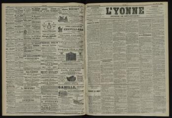 3 vues - L\'Yonne, journal du département, n° 142, mardi 24 juin 1902 (ouvre la visionneuse)