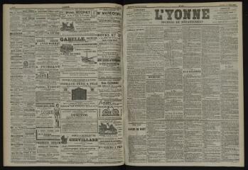 3 vues - L\'Yonne, journal du département, n° 151, vendredi 4 juillet 1902 (ouvre la visionneuse)