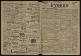 3 vues - L\'Yonne, journal du département, n° 161, jeudi 17 juillet 1902 (ouvre la visionneuse)