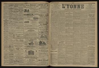 3 vues - L\'Yonne, journal du département, n° 163, samedi 19 juillet 1902 (ouvre la visionneuse)