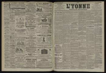 3 vues - L\'Yonne, journal du département, n° 171, mardi 29 juillet 1902 (ouvre la visionneuse)