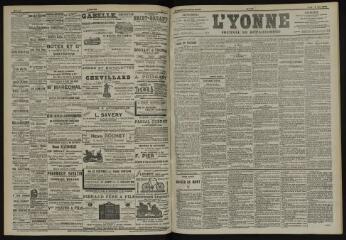 3 vues - L\'Yonne, journal du département, n° 178, jeudi 7 août 1902 (ouvre la visionneuse)