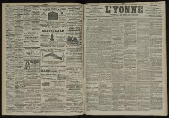 3 vues - L\'Yonne, journal du département, n° 194, mercredi 27 août 1902 (ouvre la visionneuse)