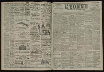 3 vues - L\'Yonne, journal du département, n° 199, mardi 2 septembre 1902 (ouvre la visionneuse)