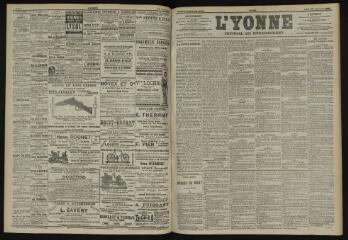 3 vues - L\'Yonne, journal du département, n° 210, lundi 15 septembre 1902 (ouvre la visionneuse)