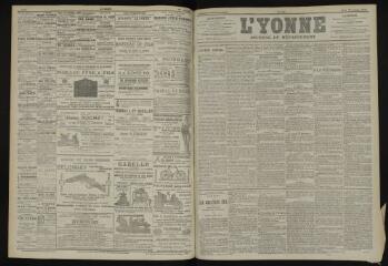 3 vues - L\'Yonne, journal du département, n° 240, mardi 21 octobre 1902 (ouvre la visionneuse)