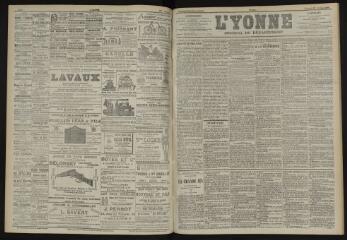 3 vues - L\'Yonne, journal du département, n° 243, vendredi 24 octobre 1902 (ouvre la visionneuse)