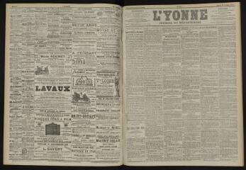 3 vues - L\'Yonne, journal du département, n° 244, samedi 25 octobre 1902 (ouvre la visionneuse)