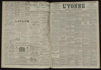 3 vues - L\'Yonne, journal du département, n° 247, mercredi 29 octobre 1902 (ouvre la visionneuse)
