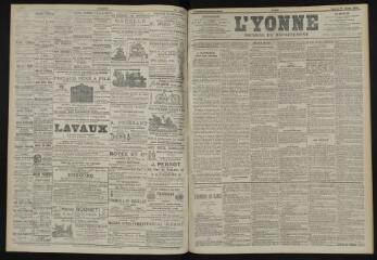 3 vues - L\'Yonne, journal du département, n° 249, vendredi 31 octobre 1902 (ouvre la visionneuse)