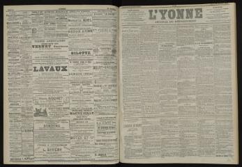 3 vues - L\'Yonne, journal du département, n° 261, samedi 15 novembre 1902 (ouvre la visionneuse)