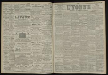 3 vues - L\'Yonne, journal du département, n° 266, vendredi 21 novembre 1902 (ouvre la visionneuse)