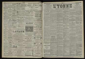 3 vues - L\'Yonne, journal du département, n° 268, lundi 24 novembre 1902 (ouvre la visionneuse)