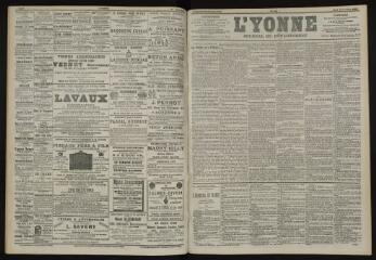 3 vues - L\'Yonne, journal du département, n° 275, mardi 2 décembre 1902 (ouvre la visionneuse)