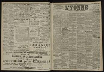3 vues - L\'Yonne, journal du département, n° 286, lundi 15 décembre 1902 (ouvre la visionneuse)