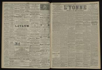3 vues - L\'Yonne, journal du département, n° 291, samedi 20 décembre 1902 (ouvre la visionneuse)