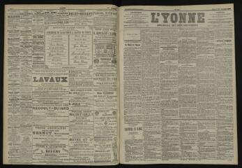 3 vues - L\'Yonne, journal du département, n° 299, mercredi 31 décembre 1902 (ouvre la visionneuse)