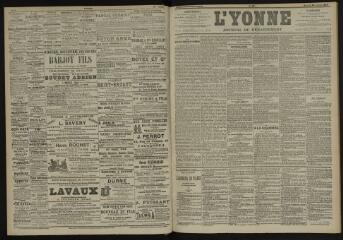 3 vues - L\'Yonne, journal du département, n° 23, mercredi 28 janvier 1903 (ouvre la visionneuse)
