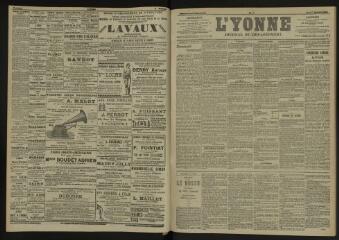 3 vues - L\'Yonne, journal du département, n° 5, jeudi 7 janvier 1904 (ouvre la visionneuse)