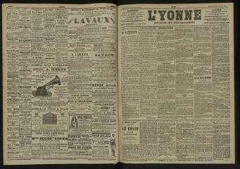 3 vues - L\'Yonne, journal du département, n° 22, mercredi 27 janvier 1904 (ouvre la visionneuse)