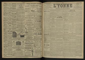3 vues - L\'Yonne, journal du département, n° 108, samedi 7 mai 1904 (ouvre la visionneuse)