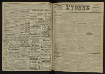 3 vues - L\'Yonne, journal du département, n° 122, jeudi 26 mai 1904 (ouvre la visionneuse)