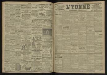 3 vues - L\'Yonne, journal du département, n° 149, lundi 27 juin 1904 (ouvre la visionneuse)