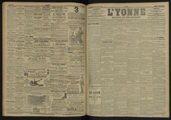 3 vues - L\'Yonne, journal du département, n° 187, jeudi 11 août 1904 (ouvre la visionneuse)