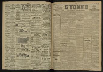 3 vues - L\'Yonne, journal du département, n° 188, vendredi 12 août 1904 (ouvre la visionneuse)