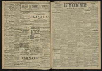 3 vues - L\'Yonne, journal du département, n° 14, mercredi 18 janvier 1905 (ouvre la visionneuse)