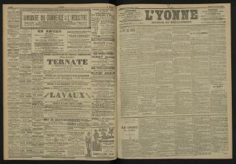 3 vues - L\'Yonne, journal du département, n° 31, mardi 7 février 1905 (ouvre la visionneuse)
