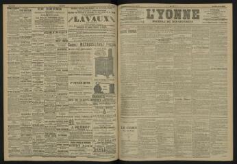 3 vues - L\'Yonne, journal du département, n° 51, jeudi 2 mars 1905 (ouvre la visionneuse)