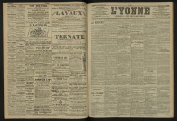 3 vues - L\'Yonne, journal du département, n° 53, samedi 4 mars 1905 (ouvre la visionneuse)