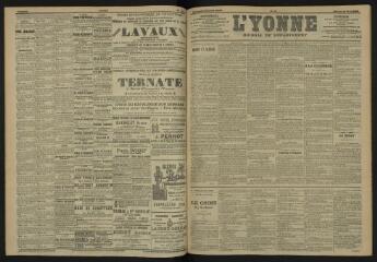 3 vues - L\'Yonne, journal du département, n° 64, samedi 18 mars 1905 (ouvre la visionneuse)