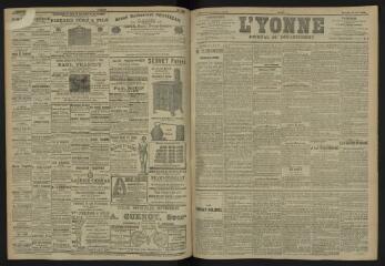 3 vues - L\'Yonne, journal du département, n° 123, samedi 27 mai 1905 (ouvre la visionneuse)