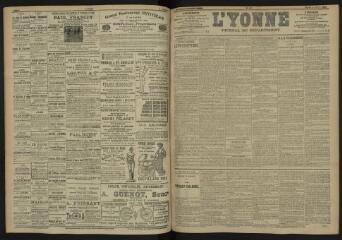 3 vues - L\'Yonne, journal du département, n° 153, mardi 4 juillet 1905 (ouvre la visionneuse)