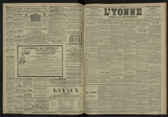 3 vues - L\'Yonne, journal du département, n° 237, vendredi 13 octobre 1905 (ouvre la visionneuse)