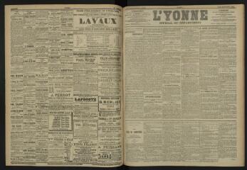 3 vues - L\'Yonne, journal du département, n° 248, jeudi 26 octobre 1905 (ouvre la visionneuse)