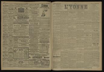3 vues - L\'Yonne, journal du département, n° 2, mercredi 3 janvier 1906 (ouvre la visionneuse)