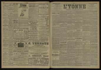 3 vues - L\'Yonne, journal du département, n° 8, mercredi 10 janvier 1906 (ouvre la visionneuse)