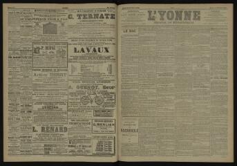 3 vues - L\'Yonne, journal du département, n° 9, jeudi 11 janvier 1906 (ouvre la visionneuse)