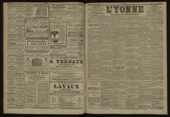 3 vues - L\'Yonne, journal du département, n° 89, samedi 14 avril 1906 (ouvre la visionneuse)