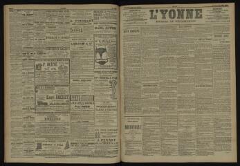 3 vues - L\'Yonne, journal du département, n° 117, vendredi 18 mai 1906 (ouvre la visionneuse)