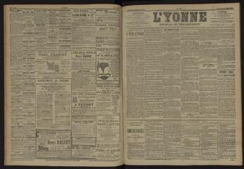 3 vues - L\'Yonne, journal du département, n° 122, vendredi 25 mai 1906 (ouvre la visionneuse)
